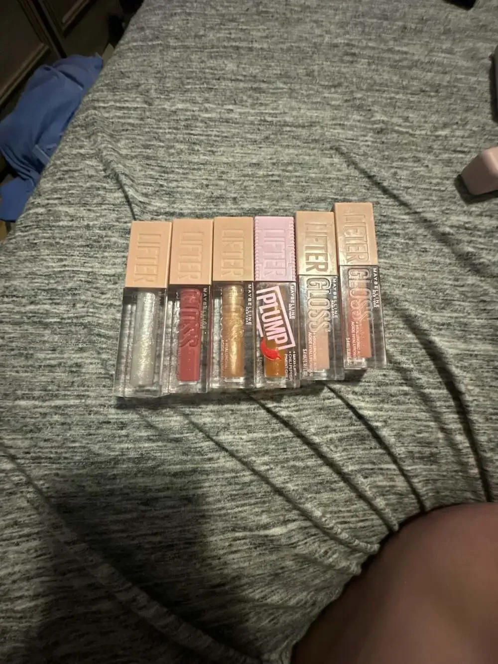 Maybelline Lifter Gloss with Hyaluronic Acid Lip Gloss Set of 6
